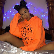 Load image into Gallery viewer, Hirigin Fashion Hoodies Women 2019 New Kpop Long Sweatshirt Bangtan Streetwear Clothes Fall Winter Gilrs Graphic Hoodie Loose