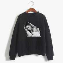 Load image into Gallery viewer, BTFCL New Fashion Women Sweatshirt Ariana Grande Idol No Tears Left To Cry Gothic Harajuku Kpop Hoodies Leisure Sudadera Mujer
