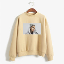 Load image into Gallery viewer, BTFCL New Fashion Women Sweatshirt Ariana Grande Idol No Tears Left To Cry Gothic Harajuku Kpop Hoodies Leisure Sudadera Mujer