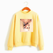 Load image into Gallery viewer, BTFCL New Fashion Women Sweatshirt Ariana Grande Idol No Tears Left To Cry Gothic Harajuku Kpop Hoodies Leisure Sudadera Mujer