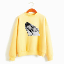 Load image into Gallery viewer, BTFCL New Fashion Women Sweatshirt Ariana Grande Idol No Tears Left To Cry Gothic Harajuku Kpop Hoodies Leisure Sudadera Mujer