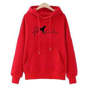 Dropshipping New Fashion DOG MOM Print Kawaii Sweatshirts Hoodies Women Tops Clothings Corduroy Frauen Funny Pullovers