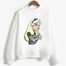 Load image into Gallery viewer, Autumn And Winter New Arrival 2019 Harajuku Vintage Spoof Princess Graphic Sweatshirts Aesthetic Funny Cartoon Hoody Female Tops