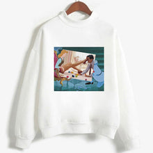 Load image into Gallery viewer, Autumn And Winter New Arrival 2019 Harajuku Vintage Spoof Princess Graphic Sweatshirts Aesthetic Funny Cartoon Hoody Female Tops