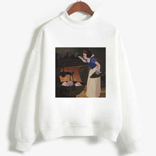 Load image into Gallery viewer, Autumn And Winter New Arrival 2019 Harajuku Vintage Spoof Princess Graphic Sweatshirts Aesthetic Funny Cartoon Hoody Female Tops