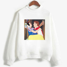 Load image into Gallery viewer, Autumn And Winter New Arrival 2019 Harajuku Vintage Spoof Princess Graphic Sweatshirts Aesthetic Funny Cartoon Hoody Female Tops