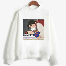 Load image into Gallery viewer, Autumn And Winter New Arrival 2019 Harajuku Vintage Spoof Princess Graphic Sweatshirts Aesthetic Funny Cartoon Hoody Female Tops