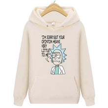 Load image into Gallery viewer, Animation Hoodie Rick And Morty Sweatshirts Men 2018 New Hot Selling Freestyle Mens Rick Morty Casual Tracksuit Unisex