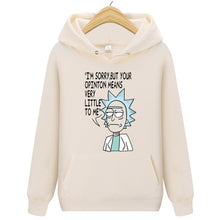Load image into Gallery viewer, Animation Hoodie Rick And Morty Sweatshirts Men 2018 New Hot Selling Freestyle Mens Rick Morty Casual Tracksuit Unisex