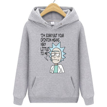 Load image into Gallery viewer, Animation Hoodie Rick And Morty Sweatshirts Men 2018 New Hot Selling Freestyle Mens Rick Morty Casual Tracksuit Unisex