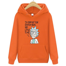 Load image into Gallery viewer, Animation Hoodie Rick And Morty Sweatshirts Men 2018 New Hot Selling Freestyle Mens Rick Morty Casual Tracksuit Unisex