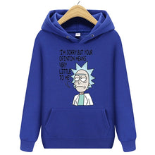 Load image into Gallery viewer, Animation Hoodie Rick And Morty Sweatshirts Men 2018 New Hot Selling Freestyle Mens Rick Morty Casual Tracksuit Unisex