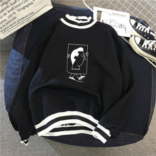 Load image into Gallery viewer, Hoodies Women Autumn Winter New Plus Velvet Sweatshirts Trendy Embroidery Cute All-match Pullover Womens Loose Warm Long Sleeve